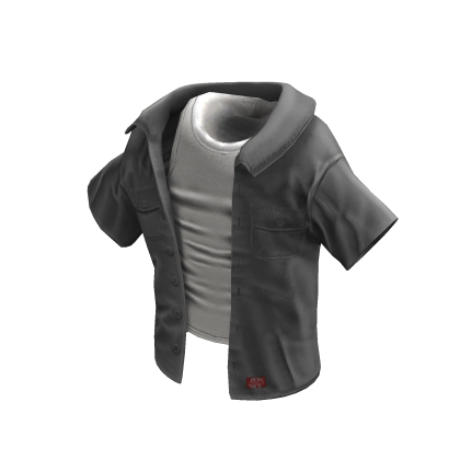 ardor* - button up + tank (grey)