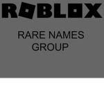 Rare Roblox Names Ranked