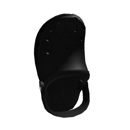 Croc On Your Head - Black