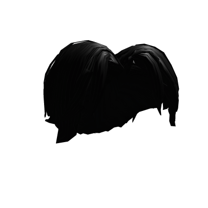 Black Layered Curtain Hair