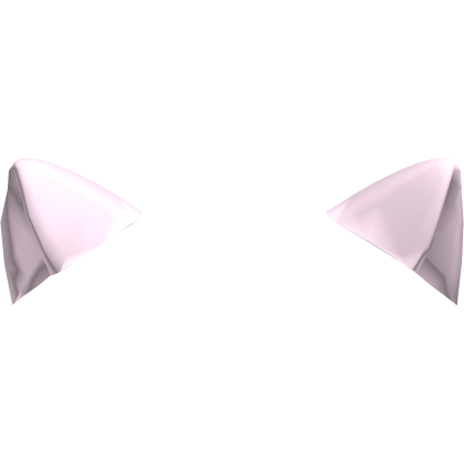 [addon for emissive glowing] cat ears pastel pink