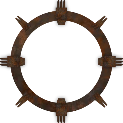 Rusty Defense Ring (for planets)