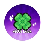 +50% Luck (Stacks) Permanent