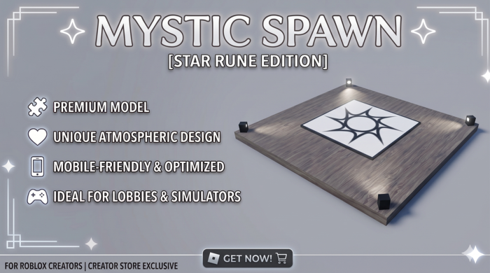 ⭐ Mystic Star Spawn [Low Poly / xTwizyx] preview 1