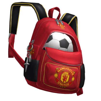 Manchester United Soccer Backpack Bag [1.0] | Roblox Item - Rolimon's