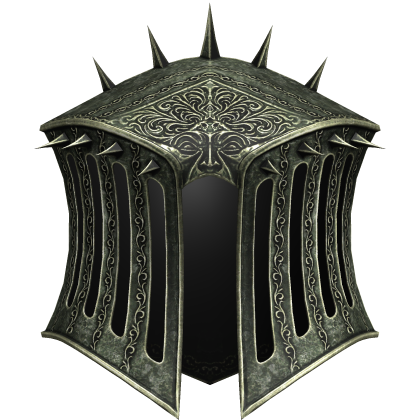 Green Gothic Knight Helmet Roblox item