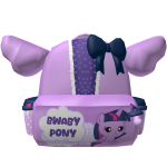 Cute Purple Baby Pony Backpack