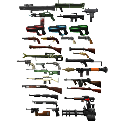 Official Roblox Weapons