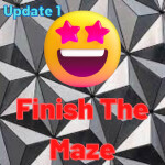  🔎   Finish The Maze  [ New Game ] 