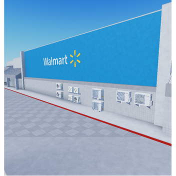 Supermarket With Air Conditioner