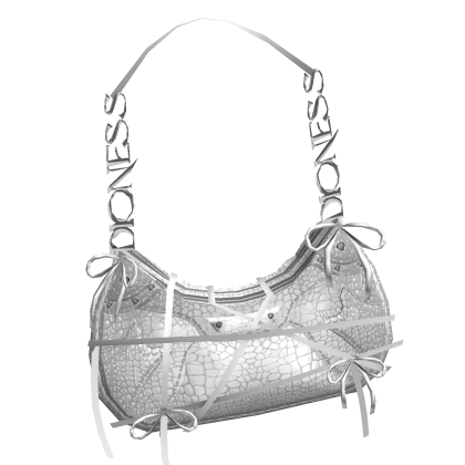 Urban DIONESS Tied White Purse thumbnail