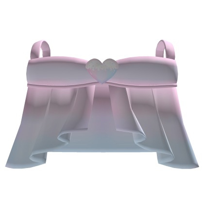 ‿‧˚ ♡ cutest pastel ombre heart cookie top Roblox item