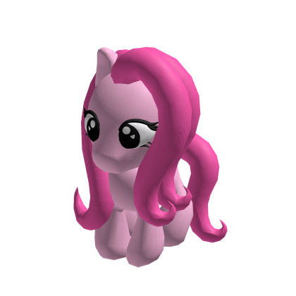 ♡ cute pink pony plushie (holdable)