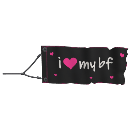 [waist] i love my .. pink hearts tow banner