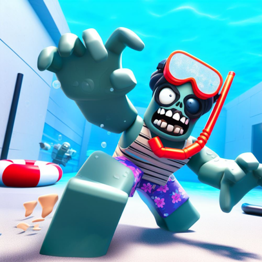 Escape The Zombie Pool Obby!