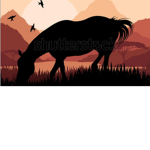 Horse herd of humans