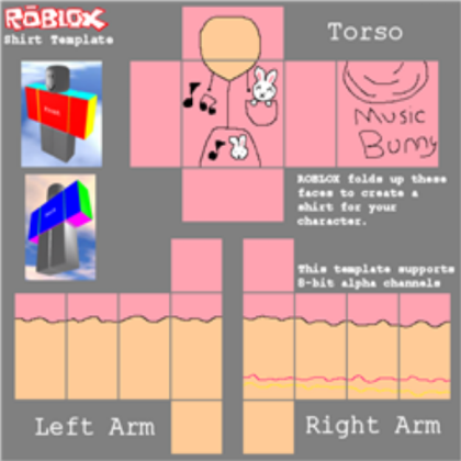 special shirt 4 music Roblox decal