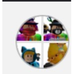 Me and friends and other robloxians