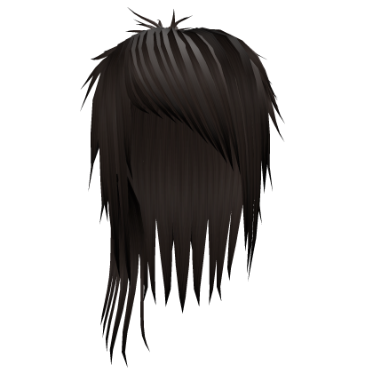 (O□o)! Scene 2000's Emo Vkei Side Sweep Brown Hair Roblox item