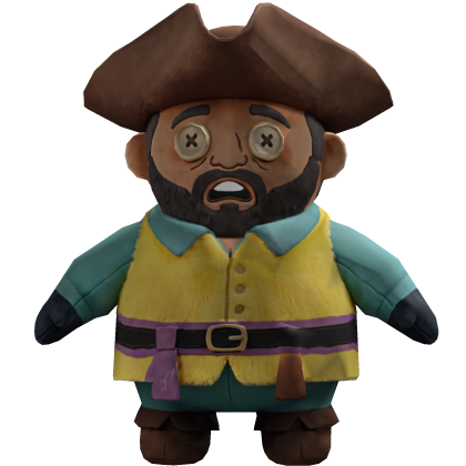 Captain Clark Backrooms Plushie