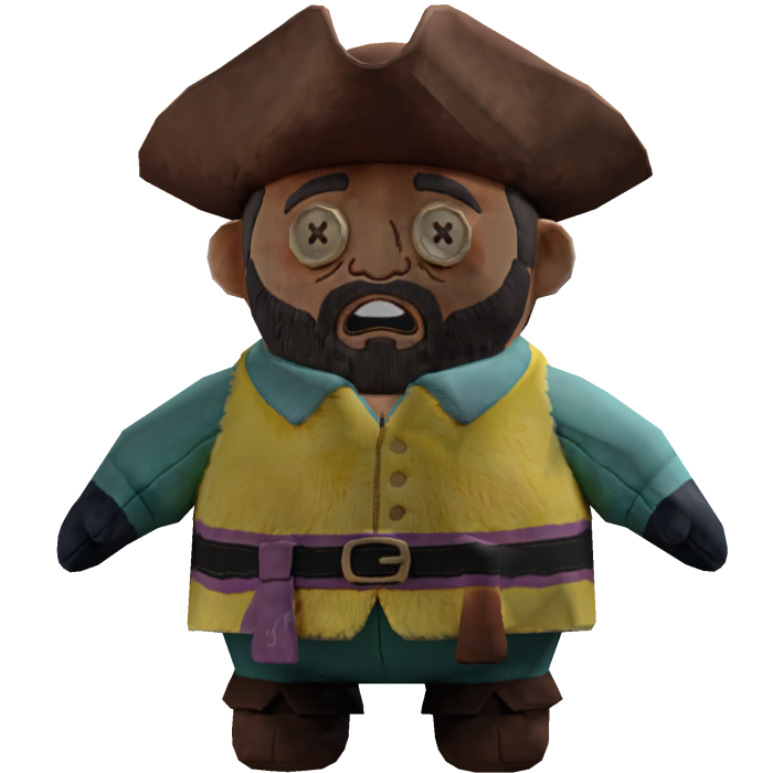 Captain Clark Backrooms Plushie