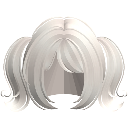 𐔌♡ : cute babydoll heart pigtails in blonde Roblox item