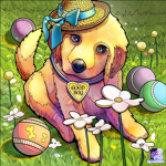 Pups land