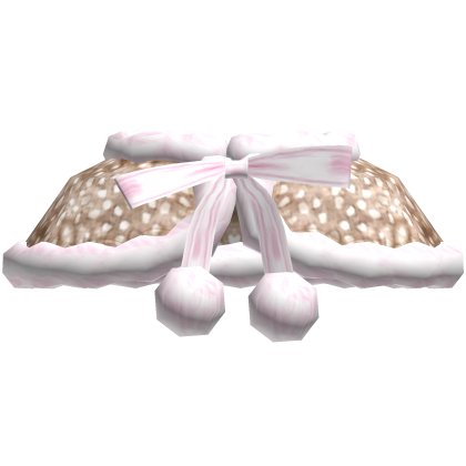 Kawaii Cute Fawn Cozy Winter Christmas Cloak 