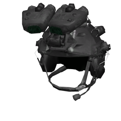 Military Black Helmet Roblox item