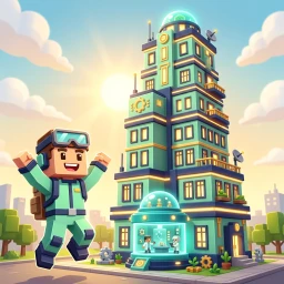 Friend Foundry: Science Tower Tycoon icon