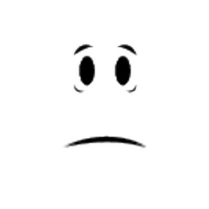 Paranoid Face Roblox decal