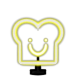Neon Desk Lamp Toasty