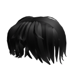 Messy Black Hair