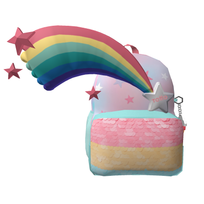 TOTTO Rainbow Star Backpack  Roblox item