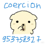 絶 coercion