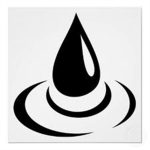 the black droplet