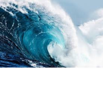 Fashion sea waves