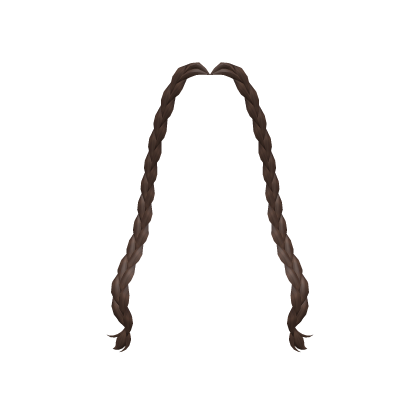 Braided Bangs in Brown Roblox item