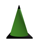 darkened cone (scrapped)