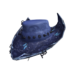 Mourning Nightshade Outlaw Hat (Navy Nightshade)