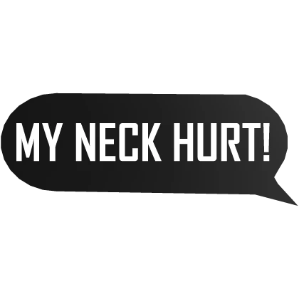 Neck Hurt Text Roblox Item Rolimon S NoFilter
