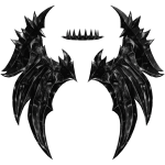 Black Demon Wings