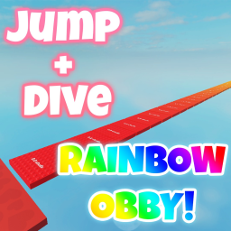 Jump + Dive Rainbow Obby