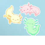 kawaii axolotls