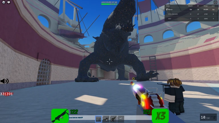 GIANT SCP AND DINOSAUR SURVIVAL! thumbnail