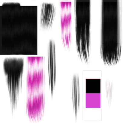 Melanie Martinez hair Roblox decal