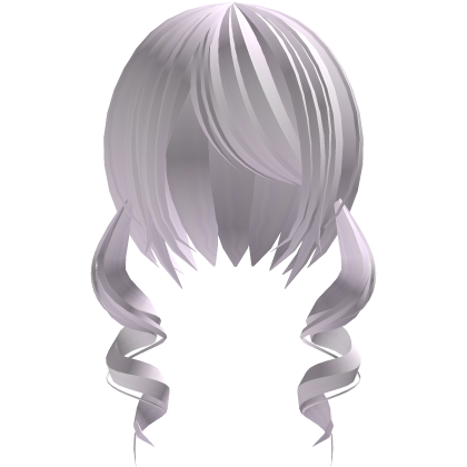 ʚ♡ɞ cute soft curly twintails in purple Roblox item