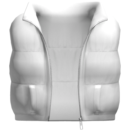 White Puffer Vest [BOY] Roblox item
