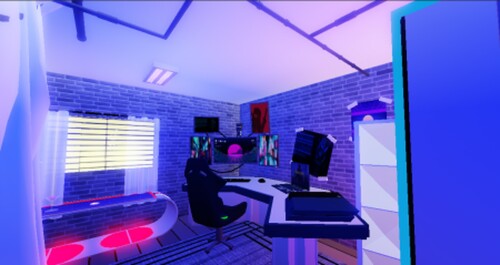 Cyberpunk Bedroom Hangout
