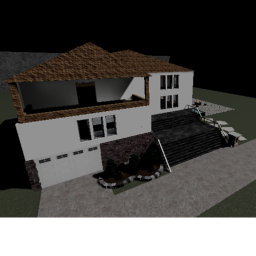 A casual mansion.